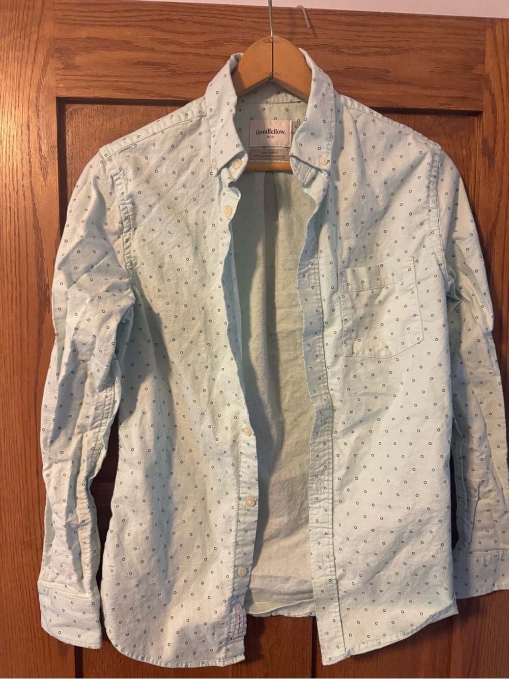 Goodfellow & Co Light Blue Men's Button-Up Shirt EUC